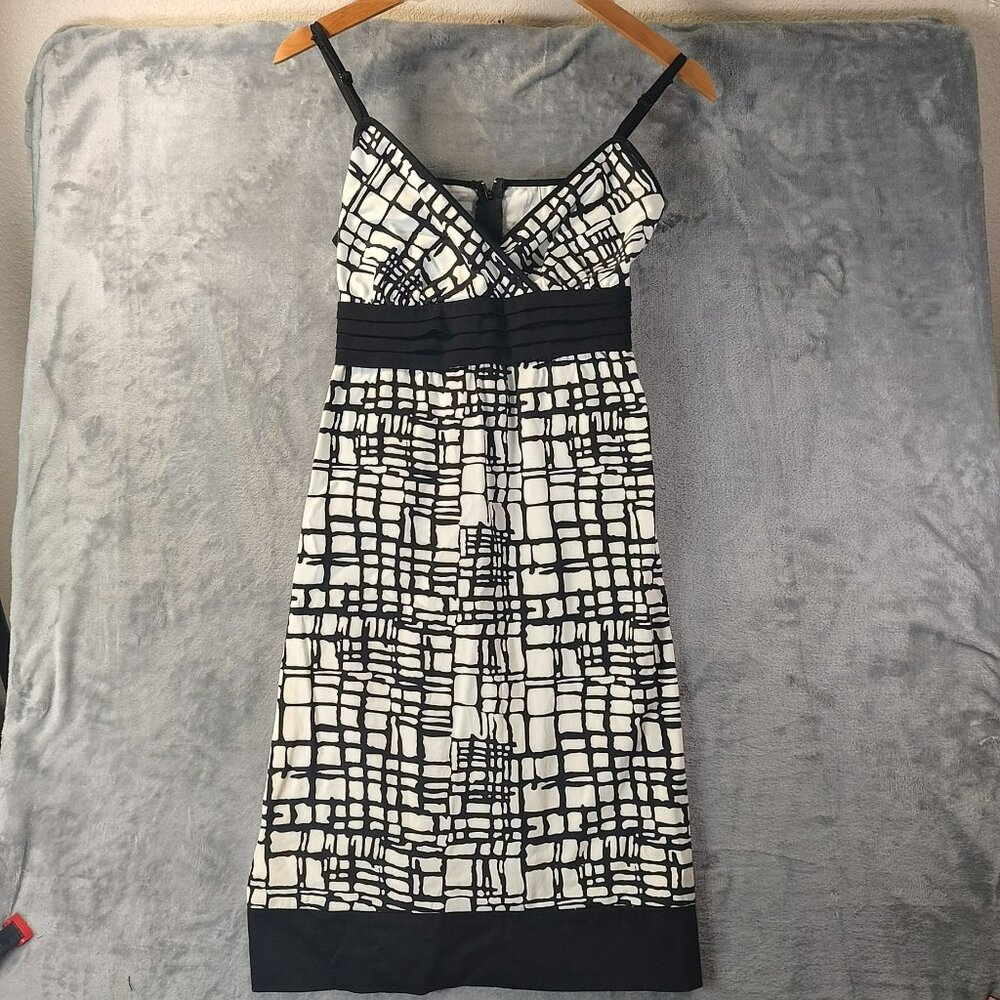 Cato Babydoll Y2K Midi Dress 8 Black White Romantic Fairy Grunge Soft Goth  Edgy